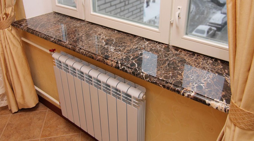 Мраморные подоконники